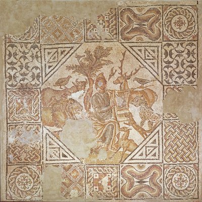 Orpheus Charming the Animals by Roman